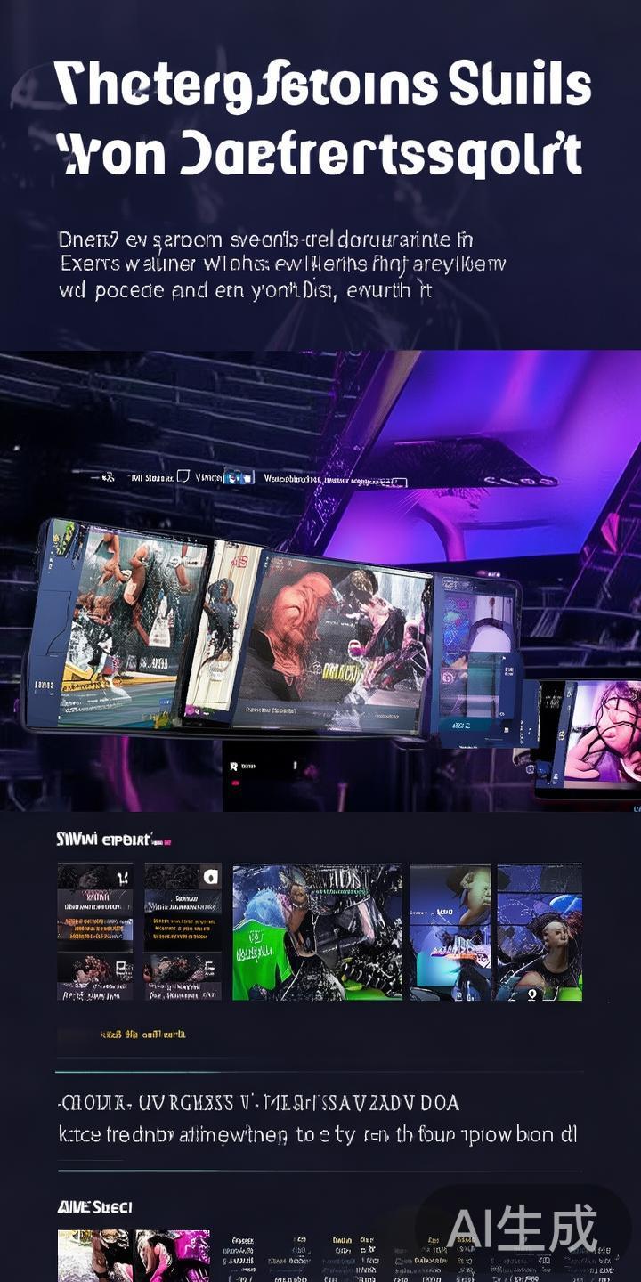 结合体育赛事直播与电竞游戏，提供包括足球、篮球、电